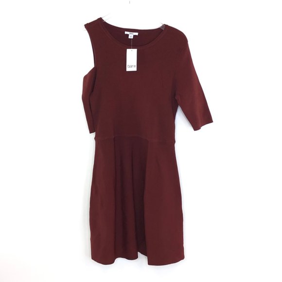 NWT BAR III Cutout Knit A-Line Dress #BD9 - Picture 2 of 8
